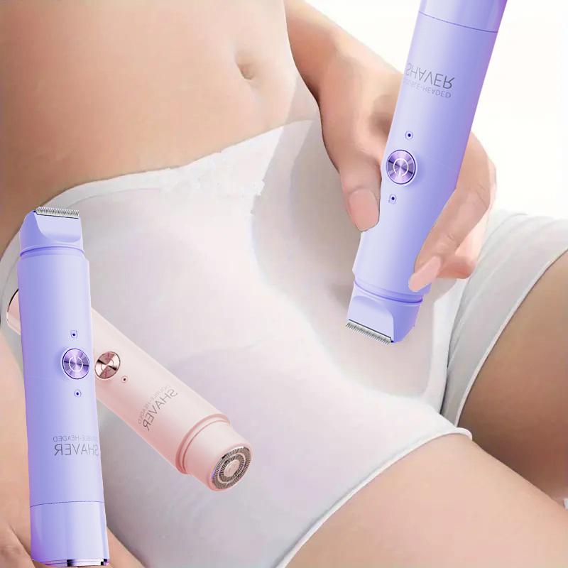 Xiaomi 2-in-1 Wireless Rechargeable Electric Shaver, Suitable for Women - Dual Head Bikini Trimmer, Suitable for Both Dry and Wet Use
