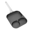   Egg Frying Pan Nonstick Ti Alloy 3 Cup Breakfast Frying Pan Ergonomic Handle Kitchen  