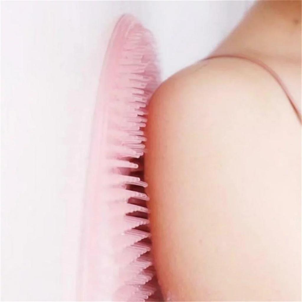 Silicone Bath Massage Cushion Brush,Non- Back Massage Pad,Bathroom Wash Foot Mat Exfoliating Dead Skin Foot Brush Shower Room Non- Mats