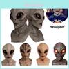 Uniek Ontwerp Alien Masker Voor Halloween Volledig Hoofd Alien Masker Met Angstaanjagende Kenmerken