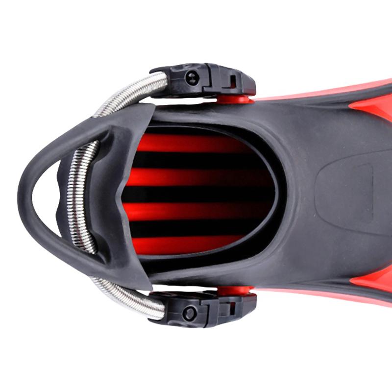 2Pcs/Pair Flippers Heel Strings Spring Buckle Stainless Steel Diver Fin Straps Anti-Slip Portable For Diving Snorkeling Supplies