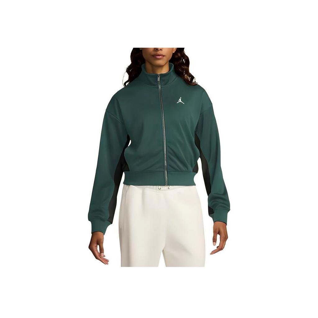 New Jordan Jackets Coats Women's Peacock Green FV7105-366
