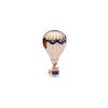 Pandora Hot Air Balloon Charm Letter Logo Alloy Pendant Women's Rose Gold Blue 788055ENMX