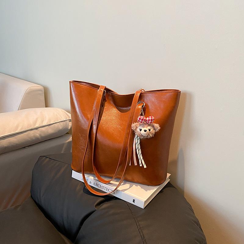 

Retro country handbag women s 2025 new simple trend versatile tote bag large capacity shoulder bag