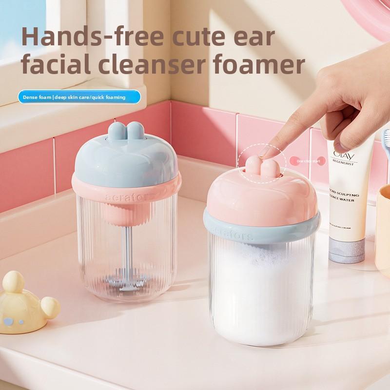 Elektrisches Schäumgerät Gesichtsreiniger Shampoo Duschgel Automatisches Schäumgerät Schäumflasche Mousse Schäum-Gadget
