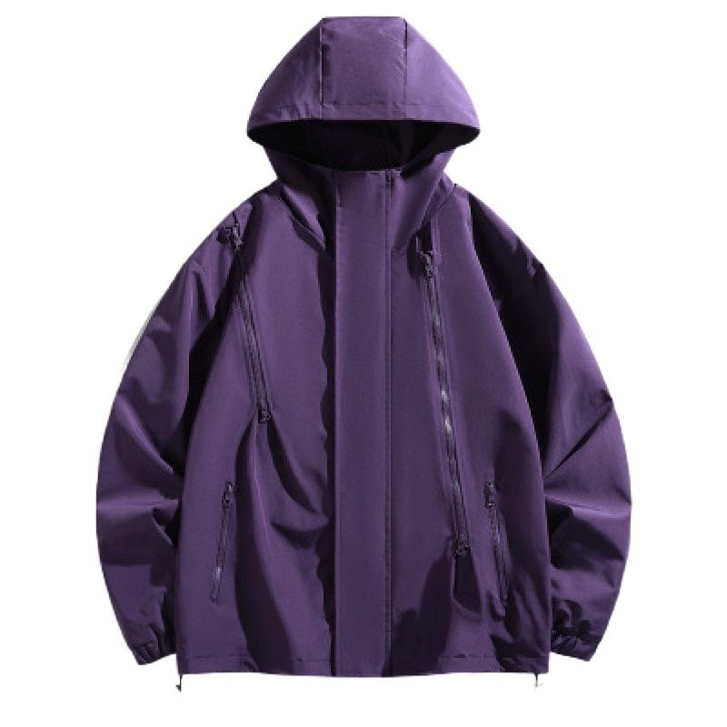 Jacket Men's Spring and Autumn Men's Fine Outdoor Windproof Waterproof Windbreaker Men's Women's Sports Jacket Cardigan