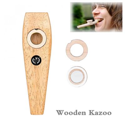 Armonica in legno mogano Kazoo Orff Instruments Ukulele Guitar Partner per gli amanti della musica di strumenti a flauto