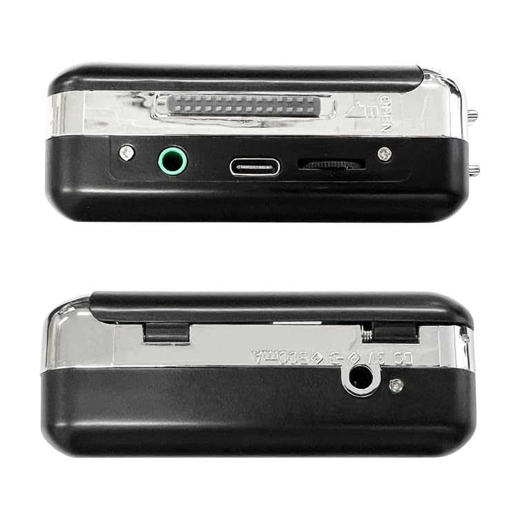 MP3 Converter Cassette Tape Easily Digitize Old Cassette Tapes with Simple Can Also Be As a Regular FMTUW100 Player Operation. Player.