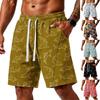 Herren Lockere Schicht-Sportshorts mit Kordelzug und Taschen für Training, Fitnessstudio, Strand und Entspannung
