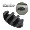 2pcs 87mm Size Zig Zag Anchor Cleat Durable Nylon Marine Fishing Boat Cleat Canoe Cleat  Canoe Use