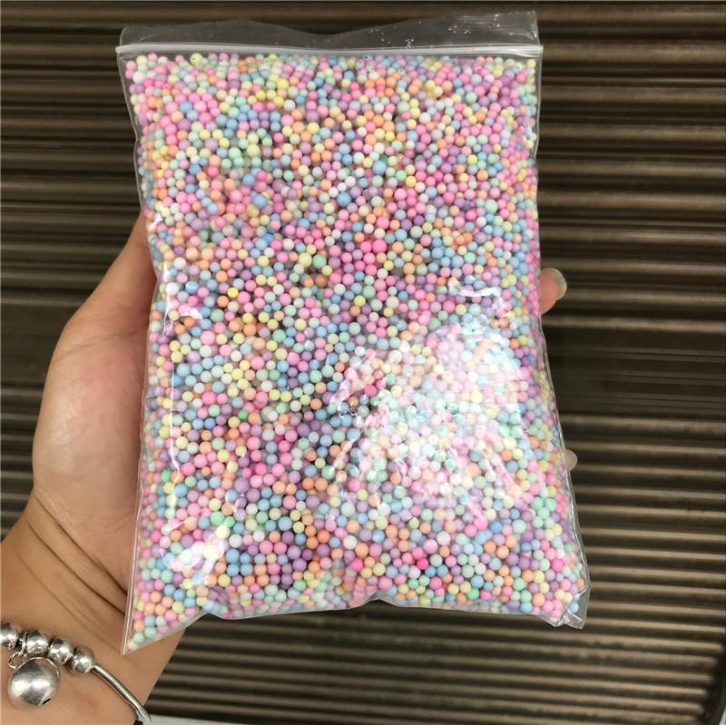 15000Pcs Polystyrene Filler Styrofoam Balls Bottle DIY Snow Mud Accessorie Small Tiny Foam Beads for Gift Box Balloon Decoration