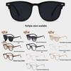 Full Frame Retro Sunglasses - Versatile, Trendy, and Slimming Douyin Live Stream Style