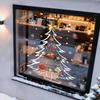 Christmas Decoration Christmas Tree Static Cling Stickers for Store Window Glass Doors