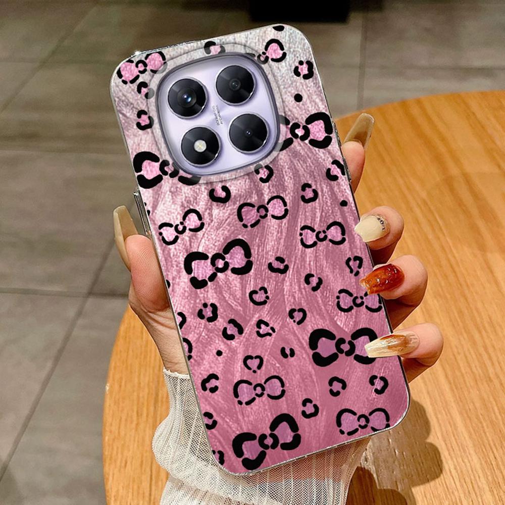 Gradient Colorful Pueple Butterfly For Xiaomi Redmi Note 14 13 Pro 4G Note14 Pro+ 5G Poco X6 Phone Cases Cover Silicone Case Soft Funda Bumper