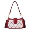Modern Pu Pearl Chain Crossbody Bag With Magnetic Closure For Daily Casual Use