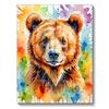 Watercolor Animal Series Diamond Painting Decoration Diy Full Rhinestone Eagle Raccoon Mosaic Cross Stitch Kit Gift
