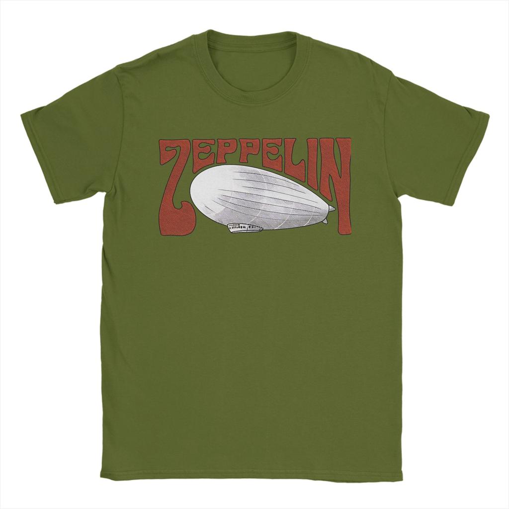 Men Womens TShirt The Mother Ship Led Zeppelin TShirts Harajuku Beach Tee Shirt Y2K Funny Cotton Clothes Gift Idea