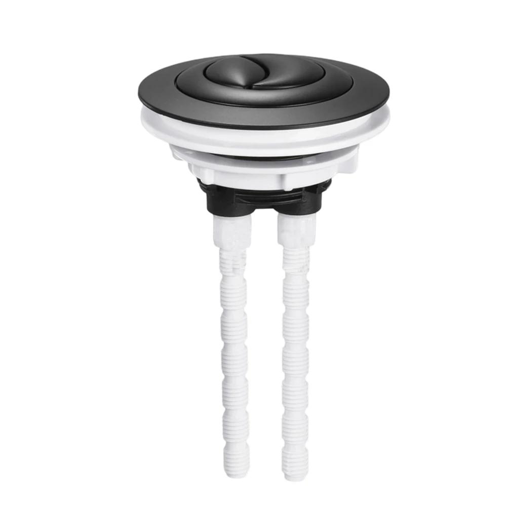 Replacement Toilet Cistern Push Button Dual Flush Toilet Flush Water Button Tank Valve 100mm Rod Bathroom Accessories