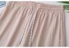 2026 Spring/Summer Plus Size High Waist Cropped Pants - Slimming Elastic Waist Women's Casual Pants