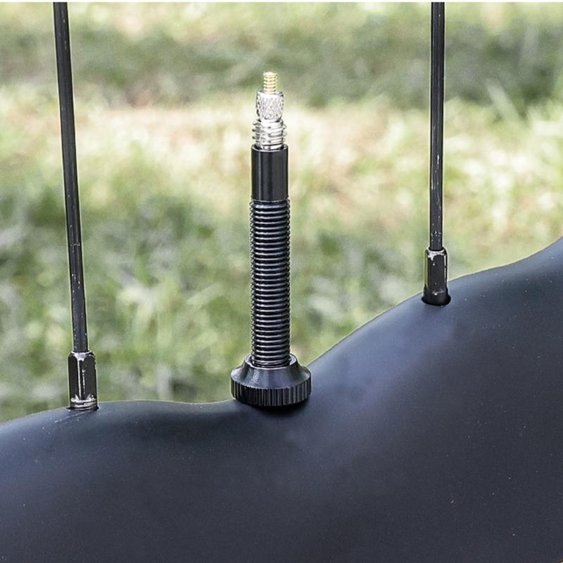 Leak Proof Vacuum Tire Valves for Bikes Durability Pressure Resistance In All Terrains Enthusiasts And Professional 2pcs