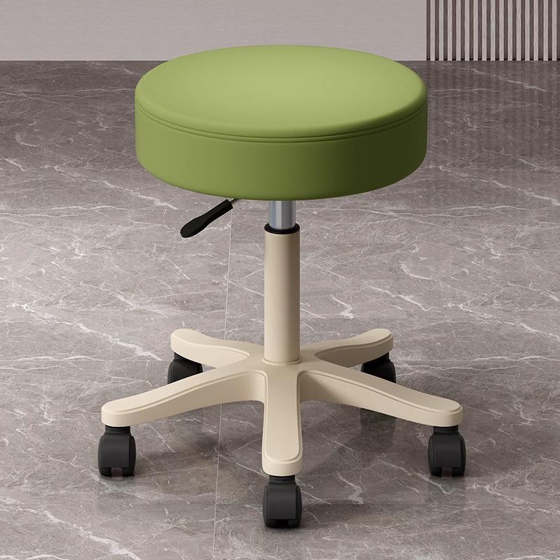 Beauty Salon Swivel Stool: Hairdresser, Nail Technician, Makeup Artist, Barber Wheeled Chair