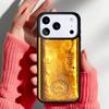 Switzerland Fine Gold Phone Case for iPhone 17 Air 16e 15 14 13 Pro Max Back Cover for 12 11 Pro Coque