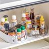 Household Refrigerator Storage Box, Kitchen Countertop, Multi-functional Seasoning, Rotating Rack, Simple Beverage Storage