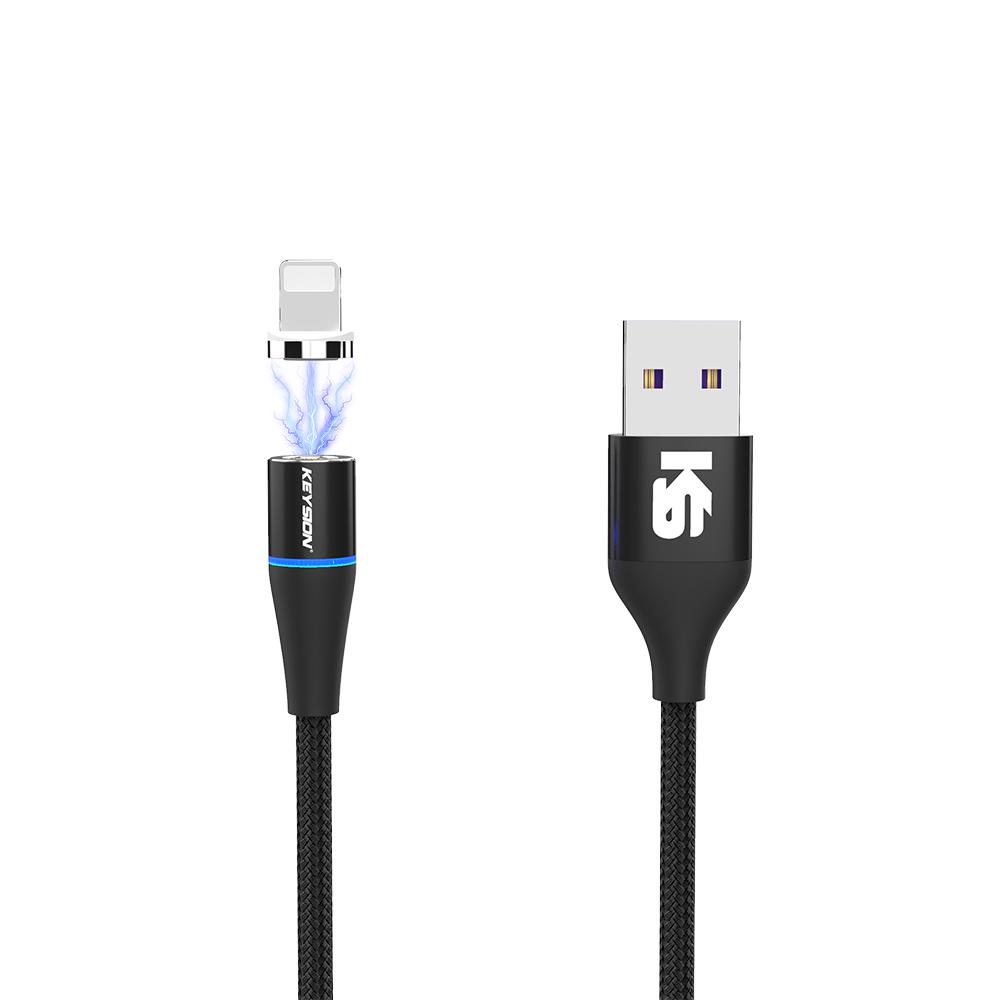 Магнитный кабель для супер быстрой зарядки 5A USB Type-C для Huawei P50 P40 P30 Mate 50 40 30 20 Honor 20 USB C, провод для зарядного устройства For Type-C чёрный