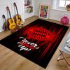 Fußball Bayern Polyester Teppich, Weiche Indoor Matte für Bürostuhl, Wohnzimmer, Schreibtisch - Dekoratives Home Office Teppich Design