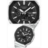 [Casio] G-Shock Watch GM-B2100BT-1AJF Full Metal Bluetooth Tough Solar Black Bezel Men's Silver/Black