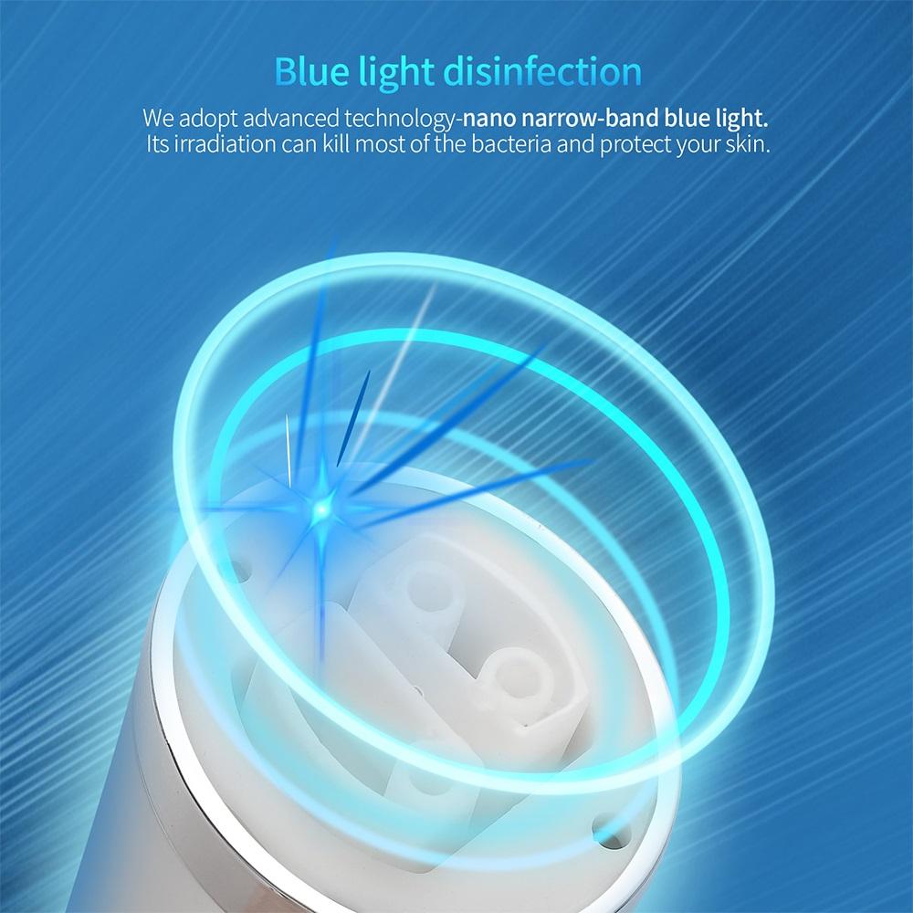 Small Bubble Blackhead Remover Facial Cleasing Machine Microbubble Water Cycle Vacuum Suction Pore Blackhead Cleaner Skin Care