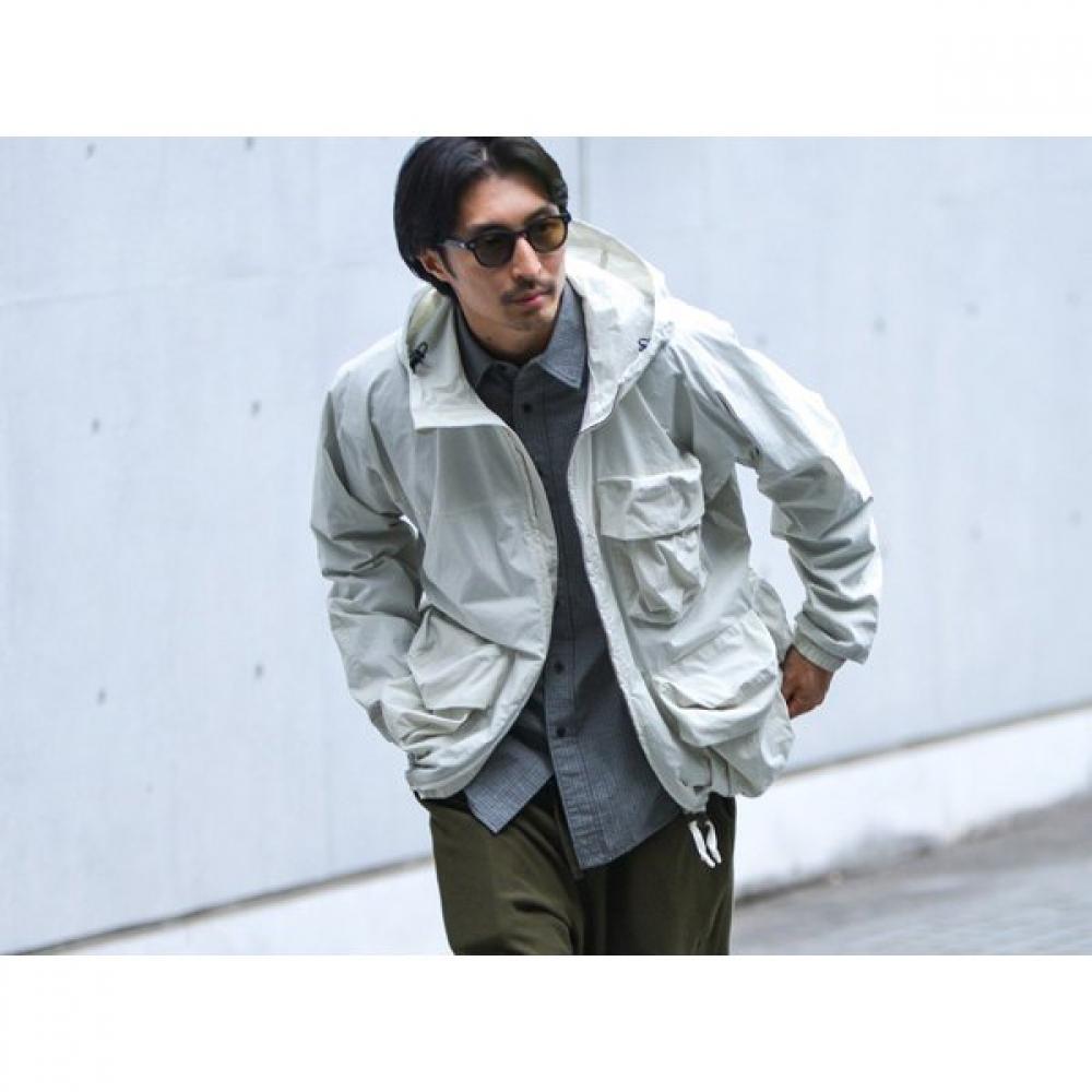 SNow Peak INdigo C N Parka Jk 24au40203iv Ivory Medium [outdoor jaCket meNs]