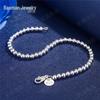 European & American Minimalist Light Luxury Round Bead Bracelet
