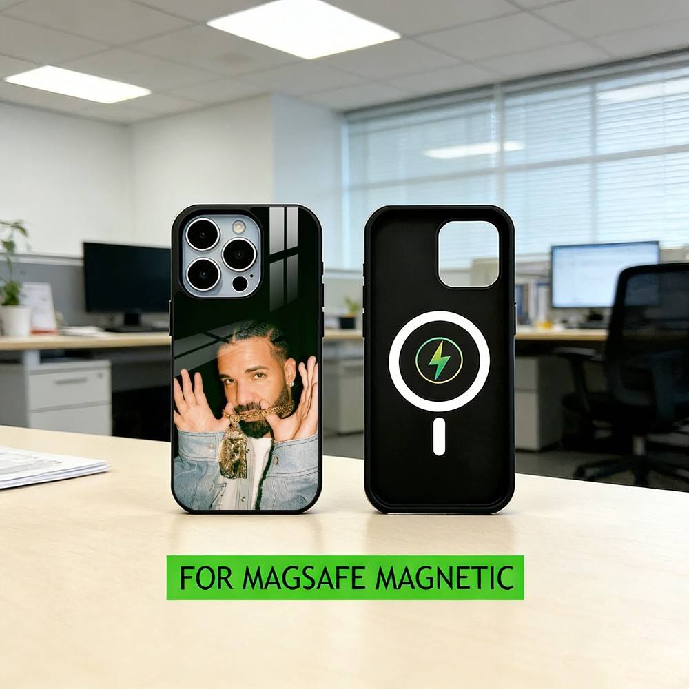 

Drak-K Phone Case For iPhone17,16,15,14,13,12,11 Plus,Pro Magnetic with Magsafe Wireless Charging iPhone15PROMAX