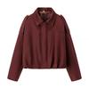 European and American style, new women's clothing, fashion bomber jacket, bat sleeve zipper casual top