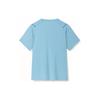 Anta Logo Printed Loose Round Neck Short Sleeve T-Shirt Men T-Shirts Sunny-Smoke-Blue 152325107-2