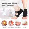 1 Pair Arch Foot Pads For Men Women Flat Foot Arch Support Insoles For Plantar Fasciitis Achilles Tendinitis Heel Protectors