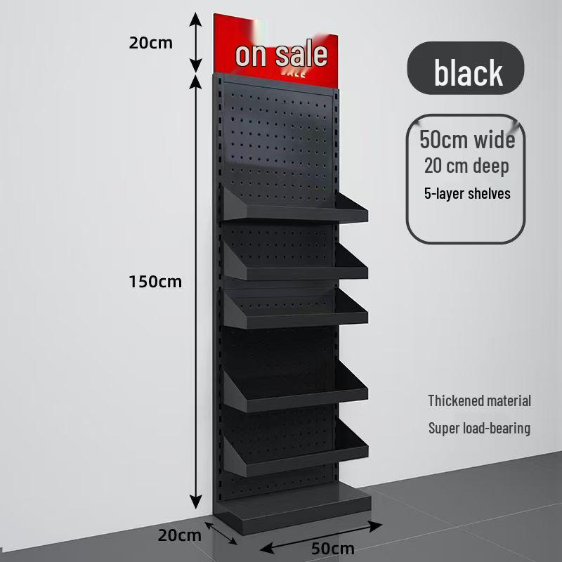 Multi-Layer Display Rack for Snacks, Gum, Stationery, Betel Nut, and Beverages