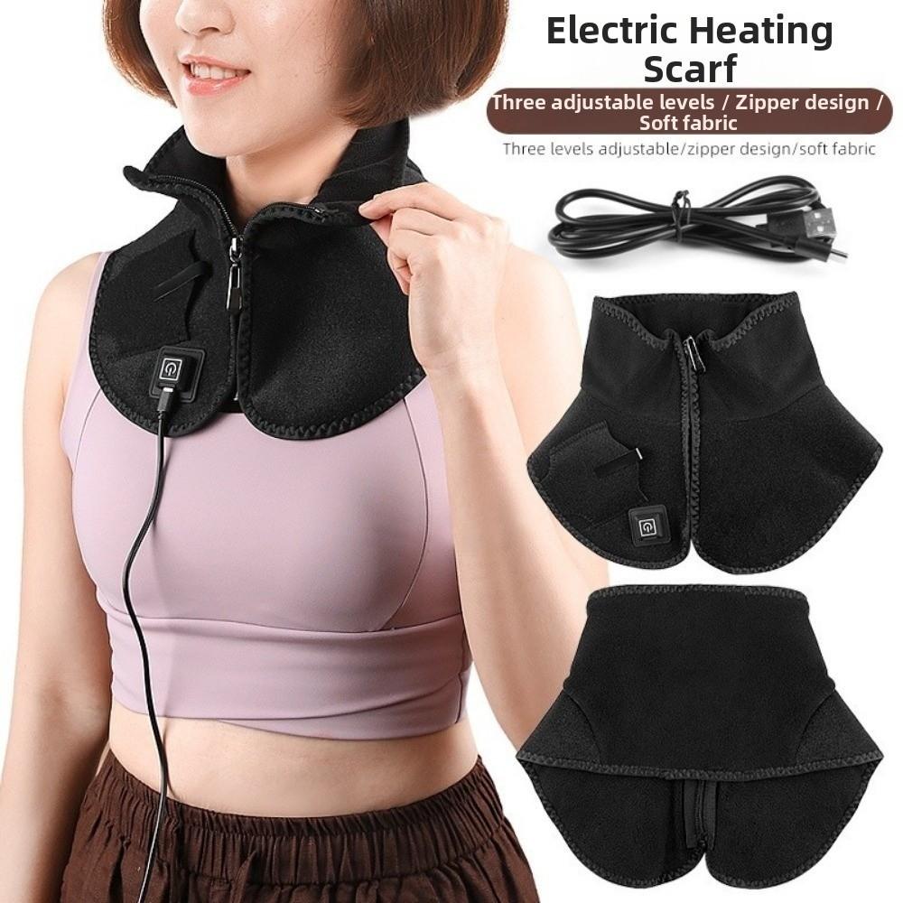 Soft Neck And Shoulder Heating Pad USB Heating Electric Warmer Shawl Heating Neck Wrap  Home