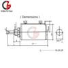 WXD3-12-1W Potentiometer Switch 100 200 220 470 1K 2.2K 3.3K 4.7K 10K 22K 33K 47K ohm WXD3 12 1W Wireround Knob Switch