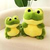 Cartoon Frog Doll Plush Toy Pillow Doll Cute Little Frog Rag Doll Wedding Birthday Throw