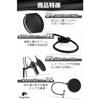 fogman Pop Guard Pop Filter Pop Blocker for Easy Recording, Black, Set of 2