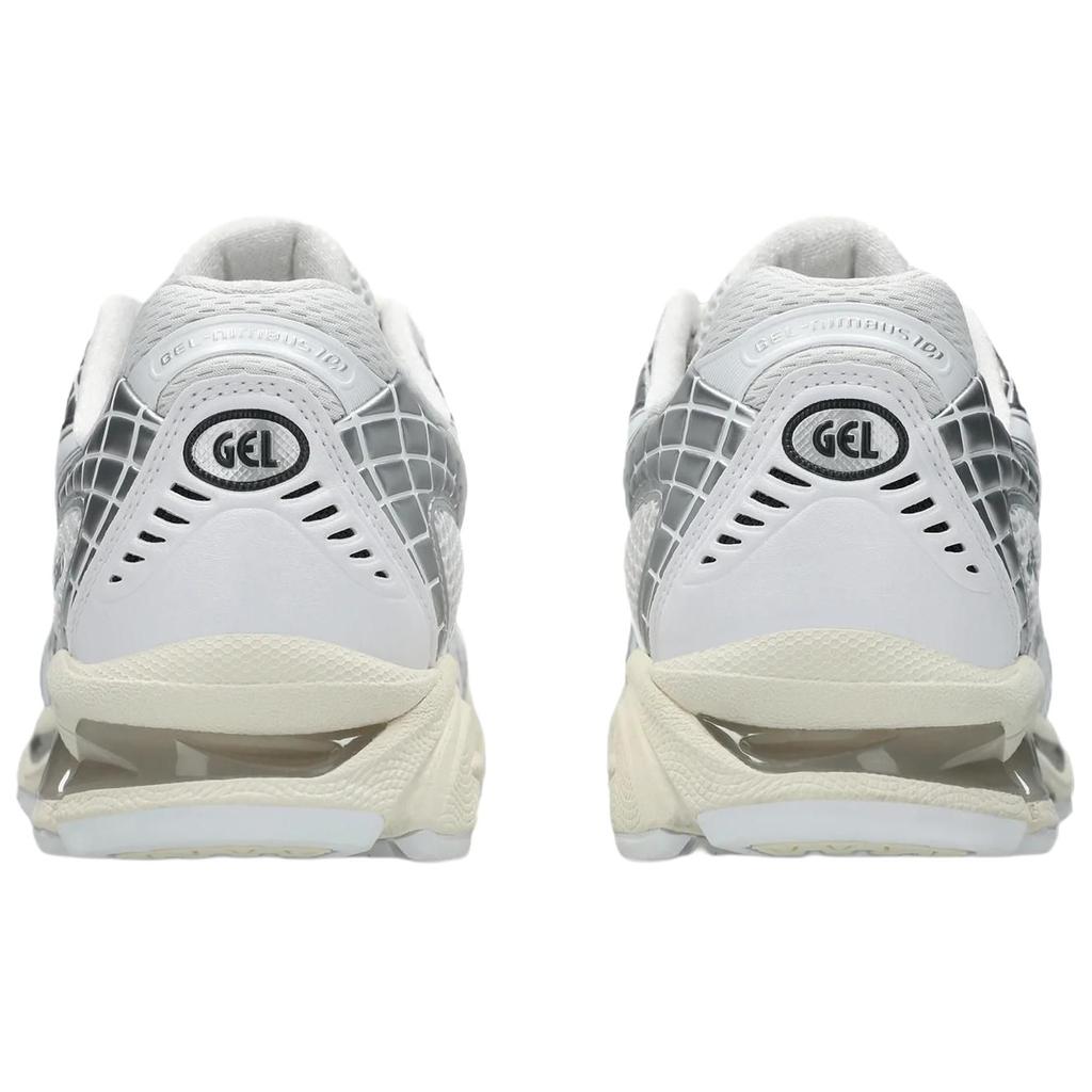 Asics Gel Nimbus 10.1 White Pure Silver Unisex Sneakers 1203A761-100