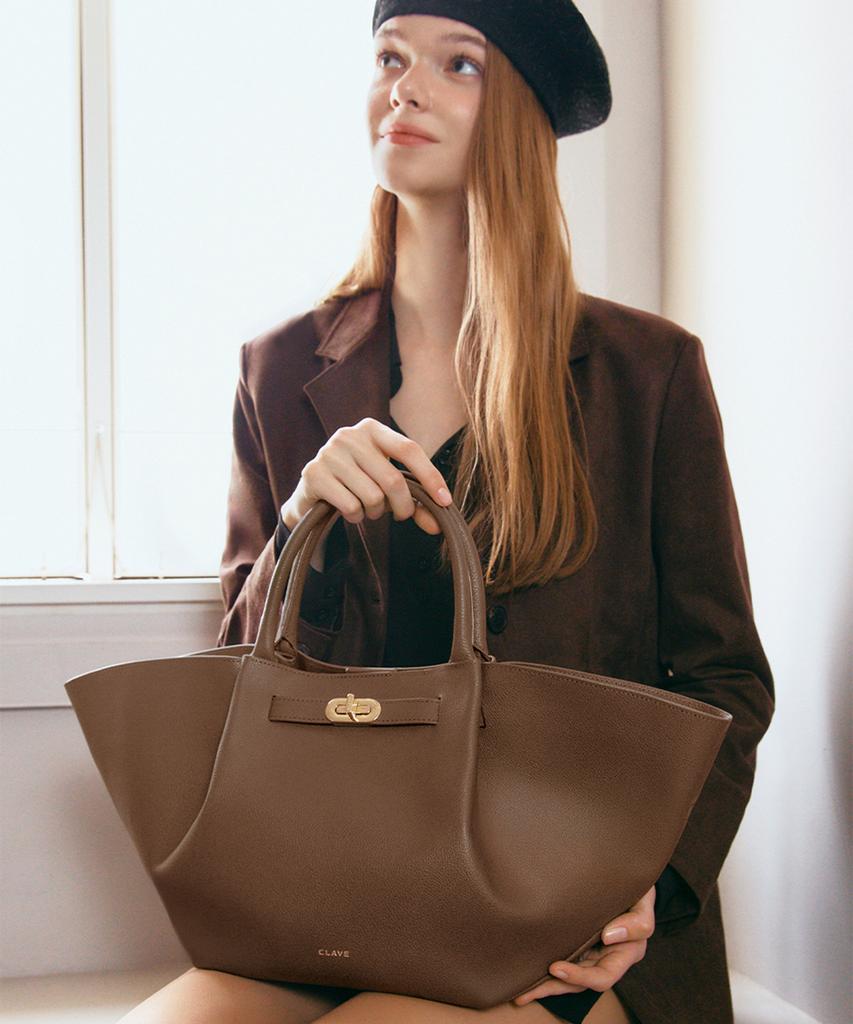 Clave Evelyn Tan Tote Bag
