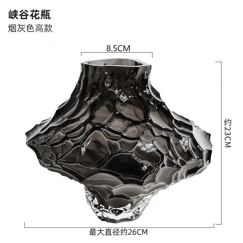 Creative Nordic Minimalist Style Glass Vase