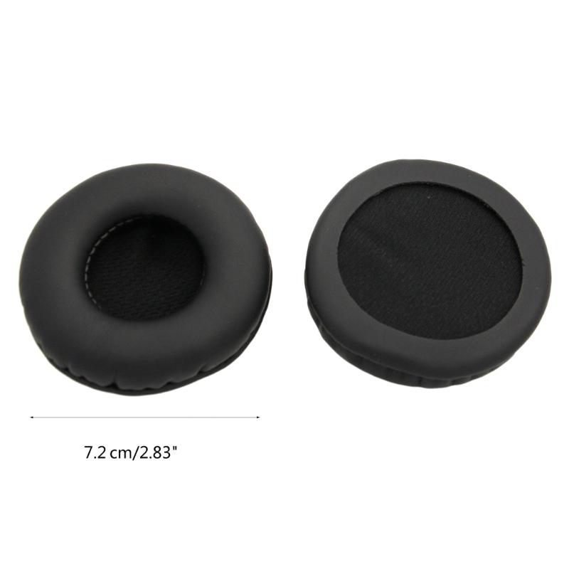 Ear Pads Sponge Cushion Replacement Elastic Cushion Earmuffs for MDR-NC6 MDR-PQ2 AKG K518 K518DJ Headphone (1Pair)