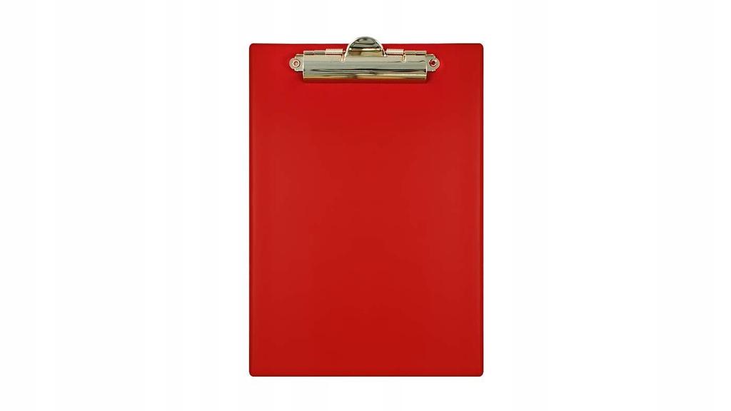 TRES Clipboard deska A5 czerwony 0900