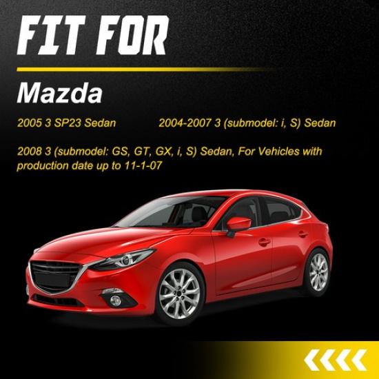 2x Front Bumper Bracket Support Retainer LH + RH FOR Mazda 3 Hatchback 2004-2008