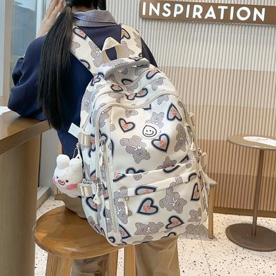 Primary School Girl College Student High School Student Backpack Boy Love Junior High School Student Backpack