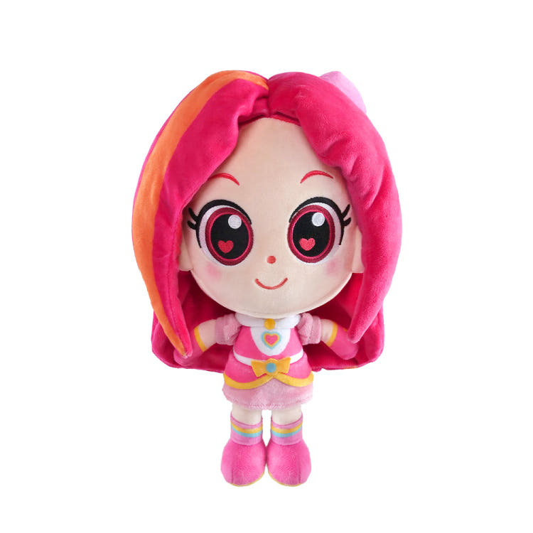 [mimi world] 25cm Rainbow Bubble Gem Red Ruby Plush Doll